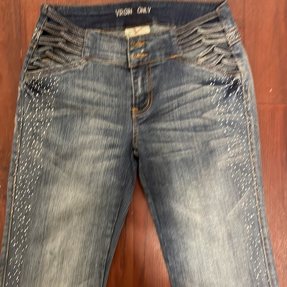 𝅺VIRGIN only Jeans Size Large - Picture 3 of 8